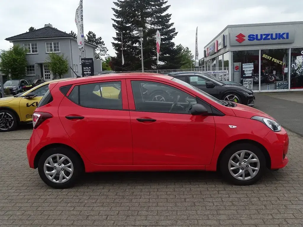 Brugt Hyundai i10 Select 67 HK (49 kW) 2019 Rød Hatchback