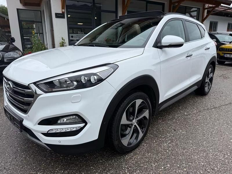 Gebraucht Hyundai Tucson Premium 185 PS (136 kW) 2017 Weiß SUV