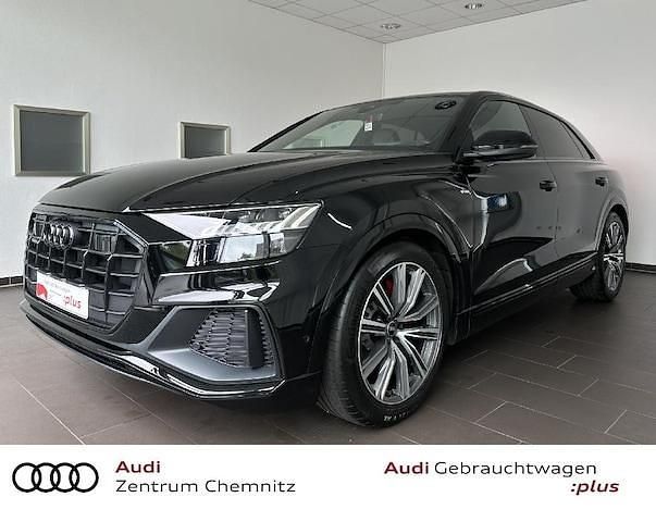 Schwarz Gebraucht 2022 Audi Q8 S-Line SUV | 69.990 € (Teuer) - Bild 1/4