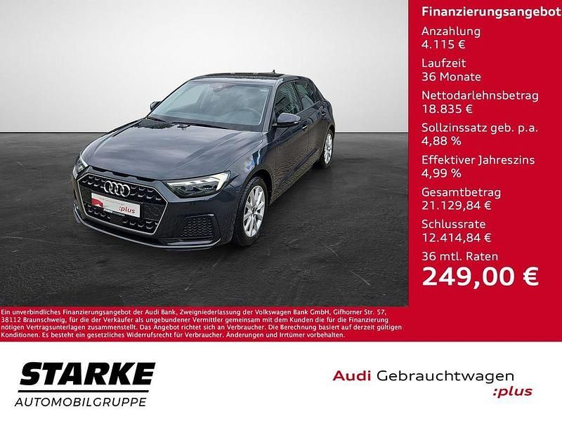 Grau Gebraucht 2023 Audi A1 Sportback Advanced Kleinwagen | 22.950 € (Fairer Preis) - Bild 1/4