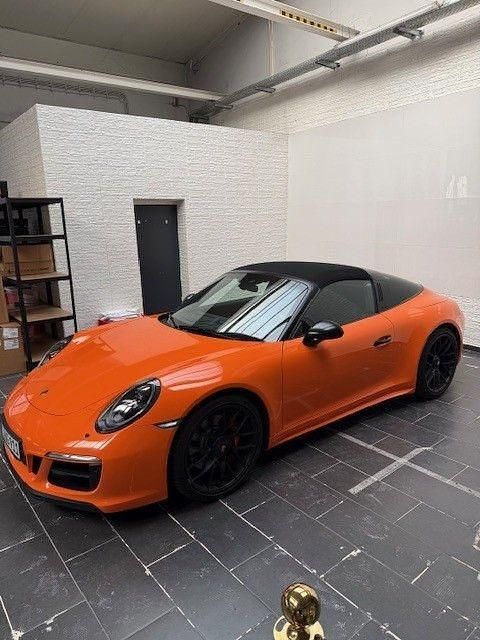 Gebraucht Porsche 911 Targa 4 450 PS (330 kW) 2018 Orange Cabrio