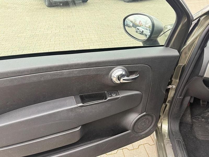 Gebraucht Fiat 500 69 PS (50 kW) 2009 Chamonixgruen met. Cabrio