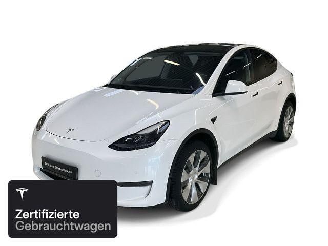 Weiß Gebraucht 2022 Tesla Model Y Long Range AWD SUV | 31.900 € (Guter Preis) - Bild 1/4
