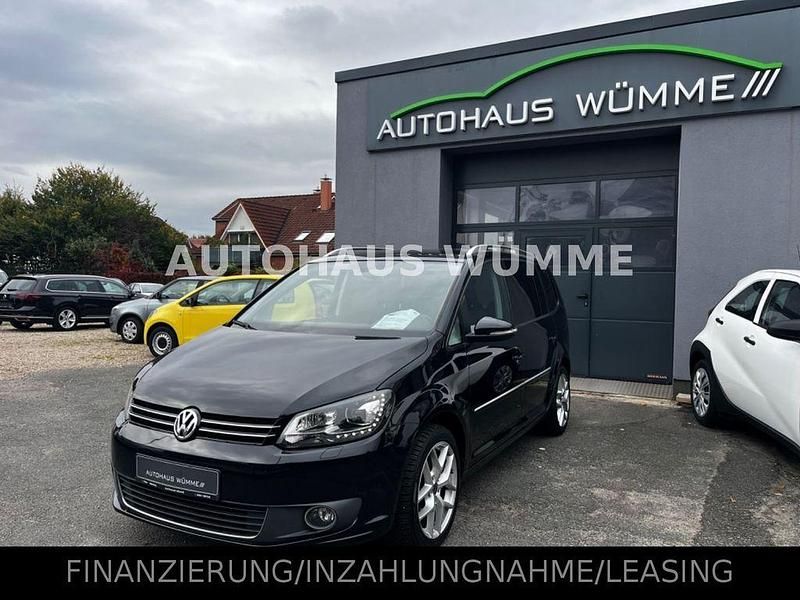 Schwarz Gebraucht 2012 VW Touran Highline Van / Kleinbus | 9.500 € (Fairer Preis) - Bild 1/4