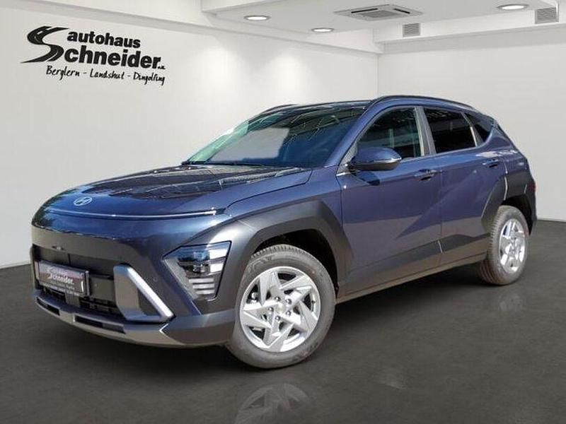 Blau Gebraucht 2024 Hyundai Kona Trend SUV | 23.890 € (Guter Preis) - Bild 1/4