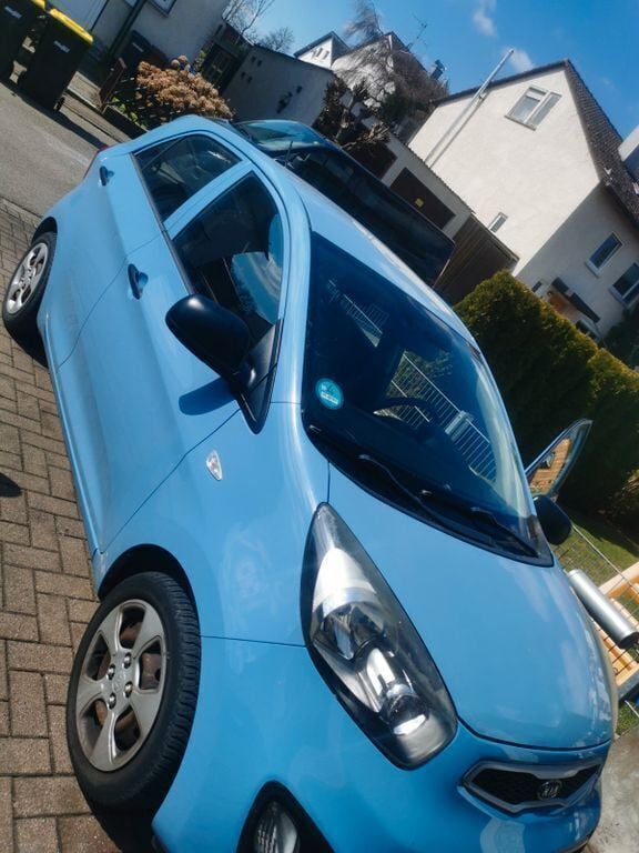 Blau Gebraucht 2011 Kia Picanto Attract Kleinwagen | 5.150 € (Etwas zu teuer) - Bild 1/4