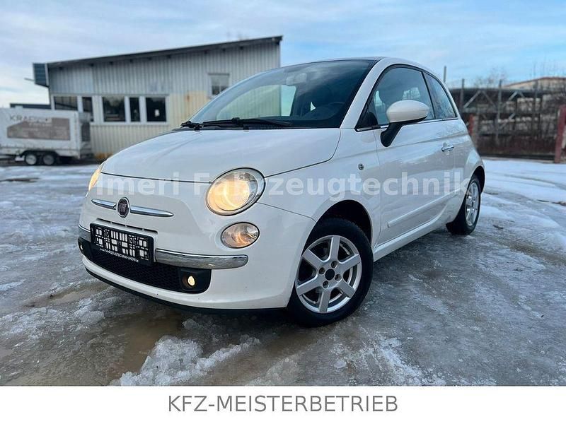 Weiß Gebraucht 2008 Fiat 500 Lounge Kleinwagen | 3.950 € (Etwas zu teuer) - Bild 1/4