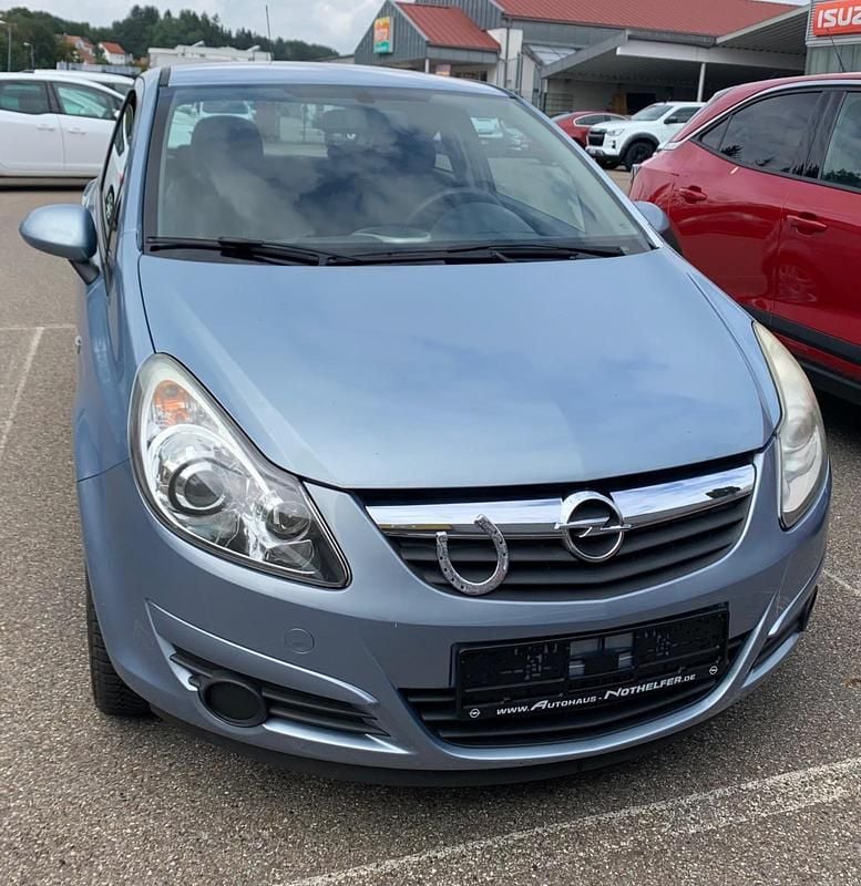 Gebraucht Opel Corsa 80 PS (58 kW) 2008 Blau Kleinwagen