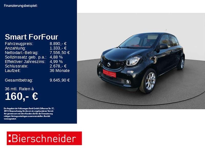 Gebraucht Smart ForFour Electric Drive Passion 60 kW (82 PS) 2019 Schwarz Limousine