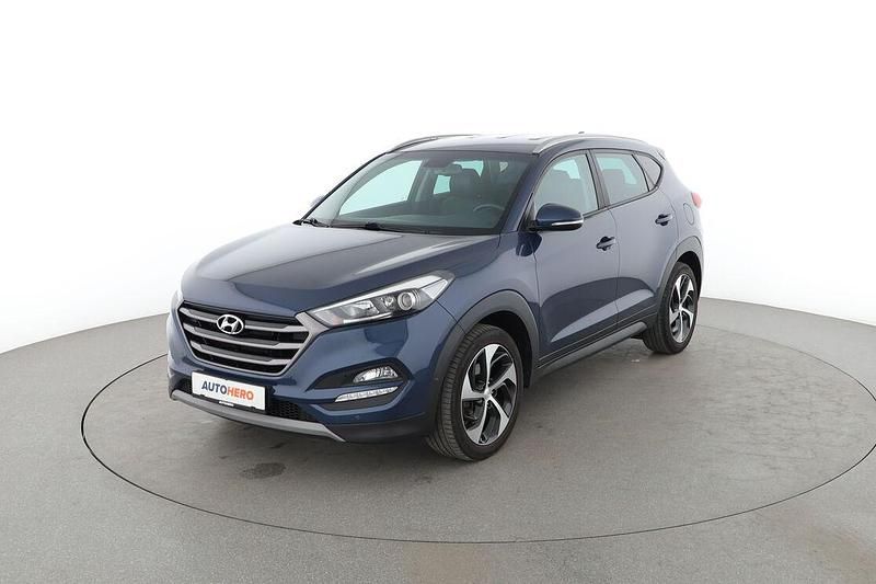 Blau Gebraucht 2018 Hyundai Tucson Style SUV | 17.470 € (Fairer Preis) - Bild 1/3