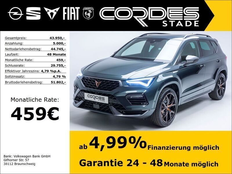 Grün Gebraucht 2024 Cupra Ateca VZ SUV | 49.999 € - Bild 1/4