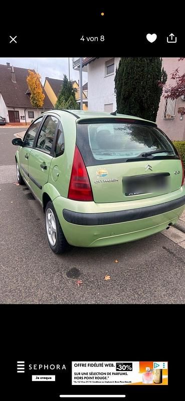 Gebraucht Citroën C3 56 PS (41 kW) 2003 Grün Kleinwagen