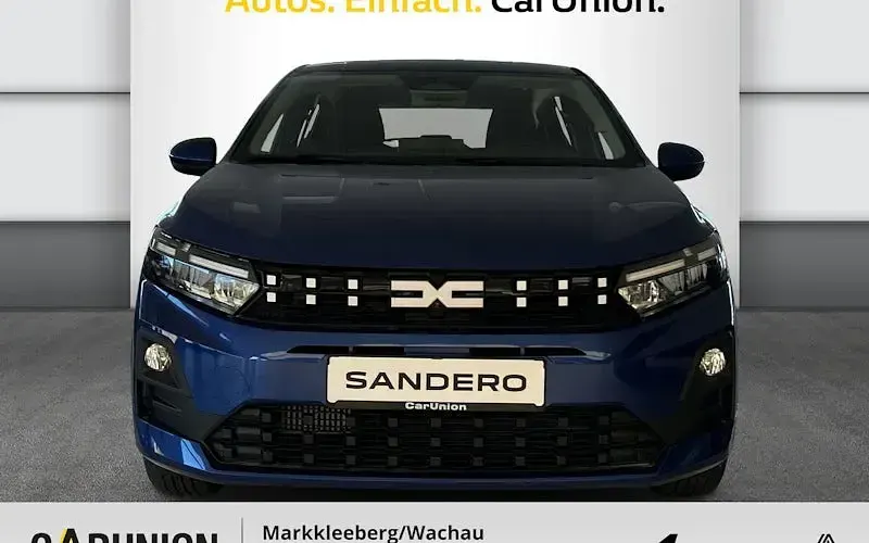 Nowe Dacia Sandero Expression 101 KM (74 kW) 2026 Niebieski Sedan/Limuzyna