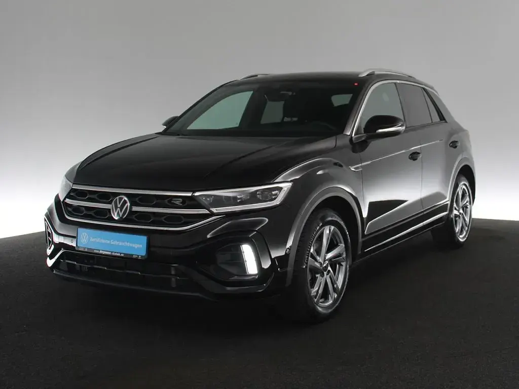 Gebraucht VW T-Roc R-line 150 PS (110 kW) 2025 Schwarz / grenadillschwarz SUV