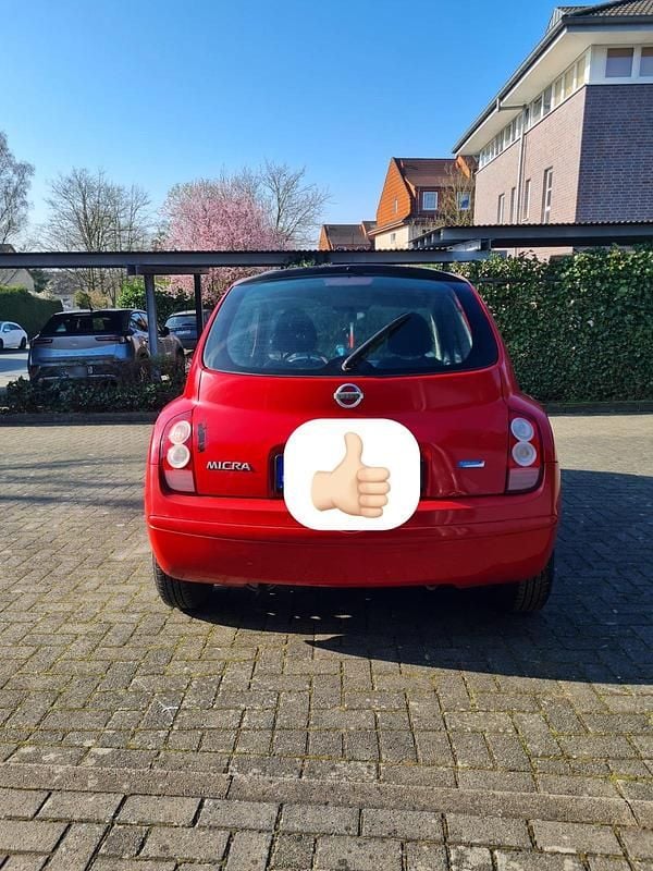 Gebraucht Nissan Micra 65 PS (47 kW) 2009 Rot Kleinwagen