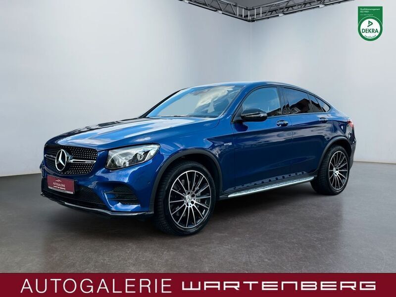 Blau Gebraucht 2018 Mercedes GLC43 AMG AMG Coupé | 35.980 € (Superpreis) - Bild 1/4