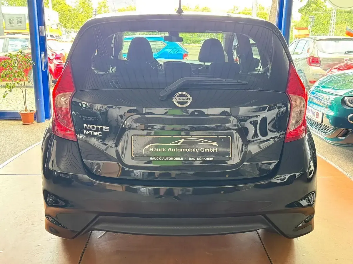 Gebraucht Nissan Note N-TEC 98 PS (72 kW) 2016 Schwarz Kleinwagen