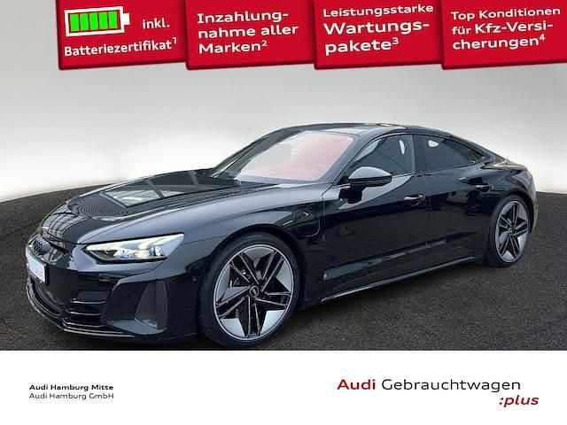Gebraucht Audi e-tron GT quattro Sport 439 kW (598 PS) 2021 Mythosschwarz metallic Limousine