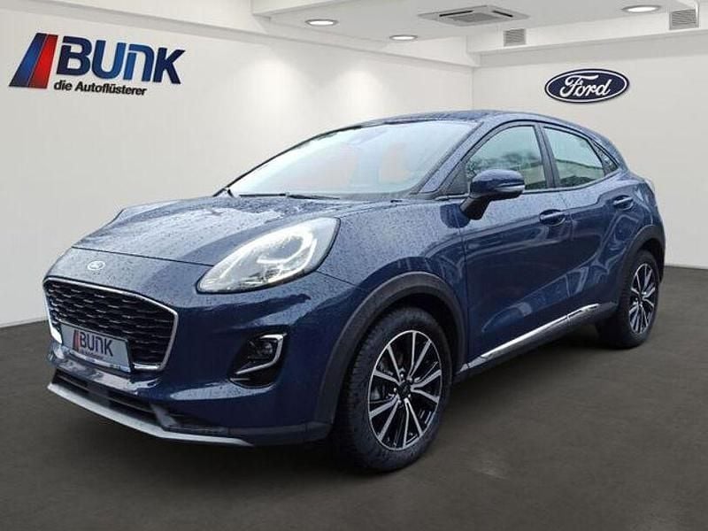 Lackierung solid ""bl Gebraucht 2021 Ford Puma Titanium SUV | 16.980 € (Guter Preis) - Bild 1/4