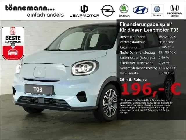 Usado Leapmotor T03 69 kW (95 CV) 2025 Utilitario