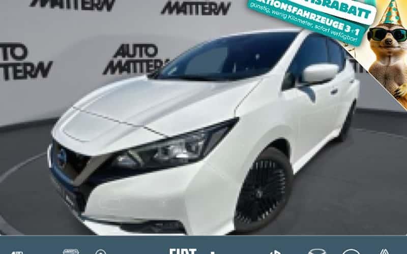 Weiß Gebraucht 2023 Nissan Leaf Tekna Kleinwagen | 18.880 € (Guter Preis) - Bild 1/4