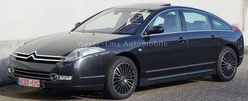 Schwarz obsidien/metallic Gebraucht 2008 Citroën C6 Limousine | 2.925 € - Bild 1/4