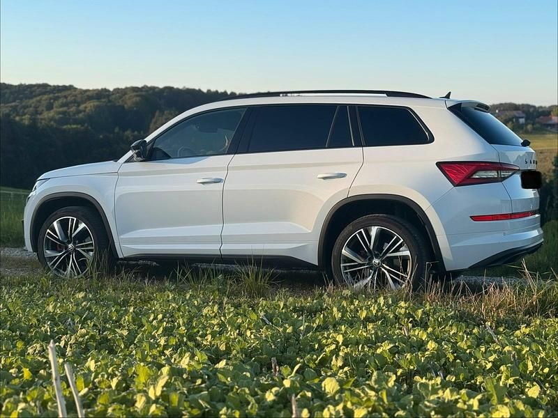 Gebraucht Skoda Kodiaq RS 239 PS (175 kW) 2020 Weiß SUV