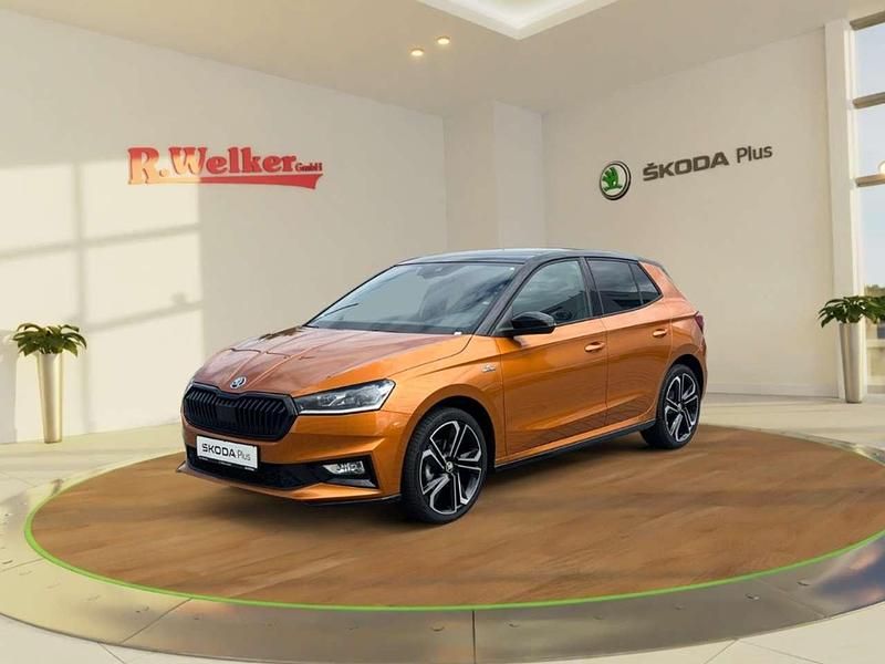 Orange Gebraucht 2024 Skoda Fabia Monte Carlo Limousine | 29.900 € (Teuer) - Bild 1/4
