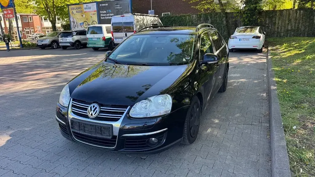 Gebraucht VW Golf V Comfortline 102 PS (75 kW) 2007 Schwarz Kombi