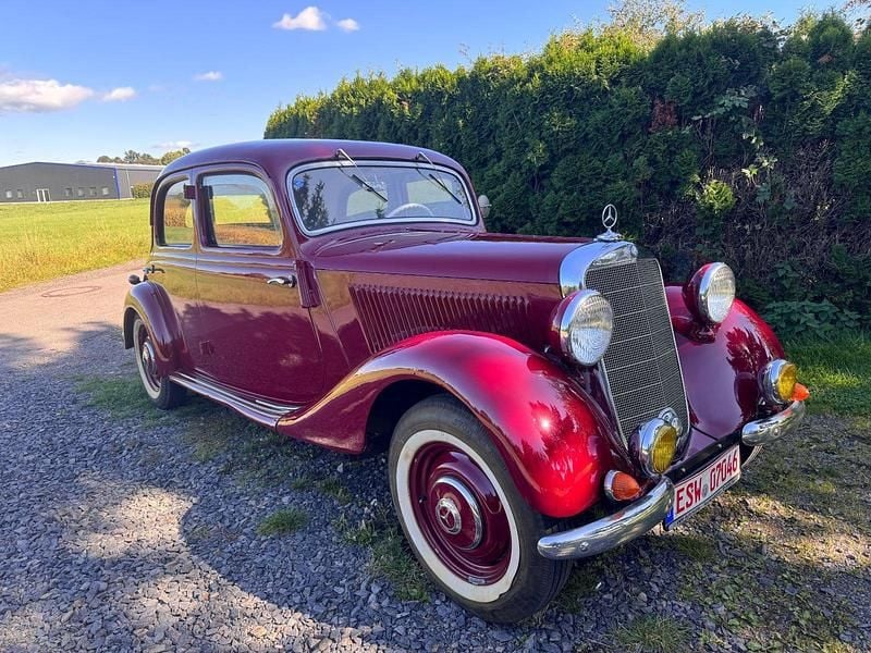 Rot Gebraucht 1950 Mercedes 170 Limousine | 26.500 € - Bild 1/4