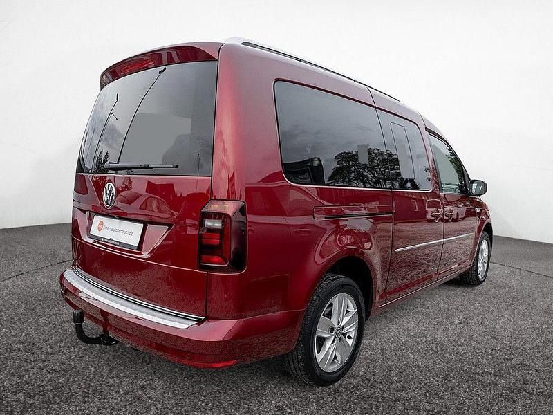 Gebraucht VW Caddy Maxi Highline 102 PS (75 kW) 2018 Fortanarot Van / Kleinbus