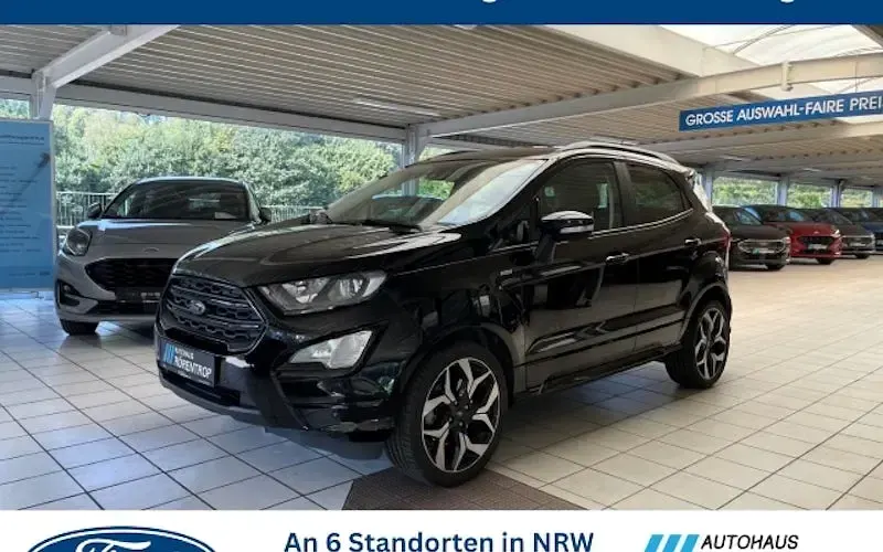 Gebraucht Ford Ecosport ST-Line 140 PS (102 kW) 2023 Schwarz SUV