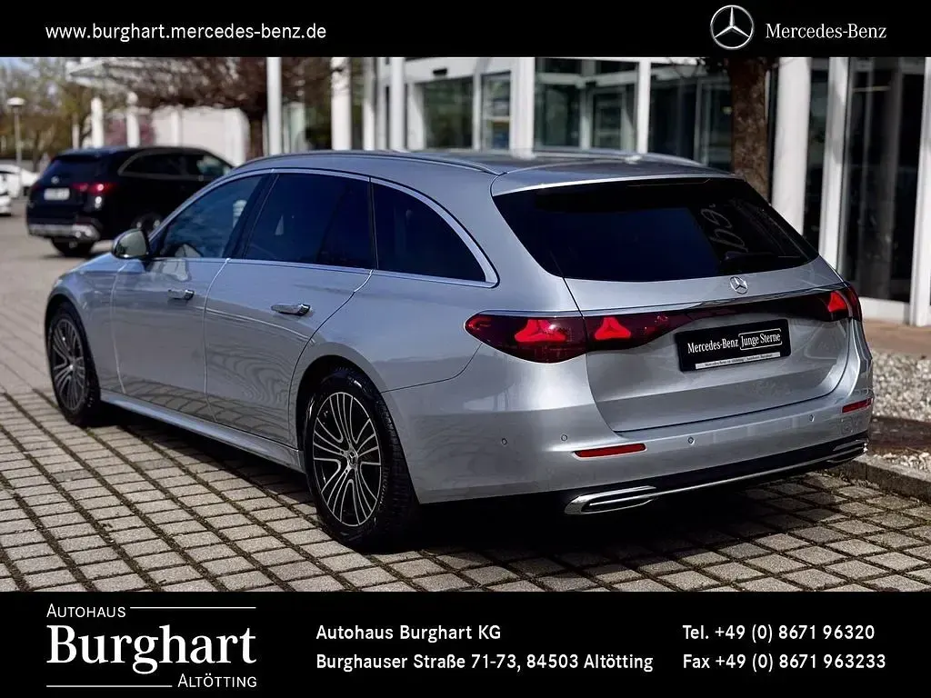 Gebraucht Mercedes E220 Advanced 197 PS (144 kW) 2024 Lack hightechsilber Kombi