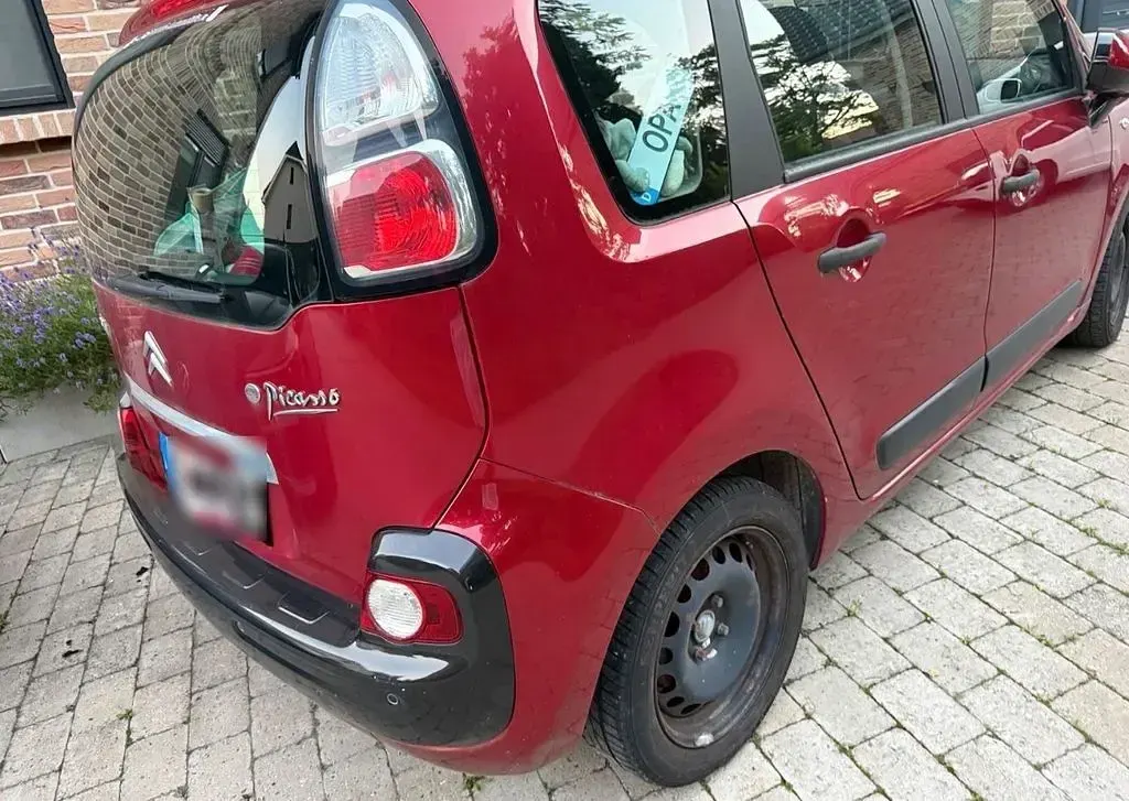 Gebraucht Citroën C3 Picasso Exclusive 95 PS (69 kW) 2010 Rot Van / Kleinbus