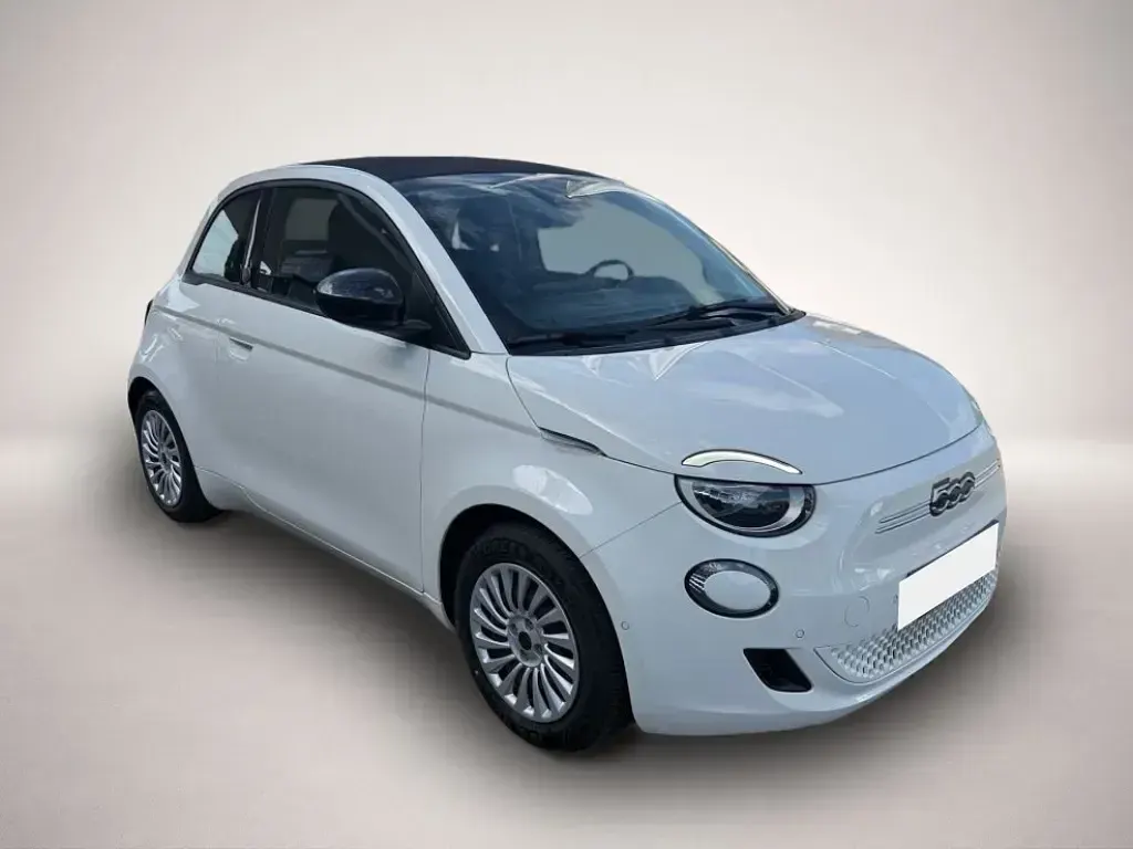 Neu Fiat 500e Red 86 kW (118 PS) 2025 Weiß Cabrio