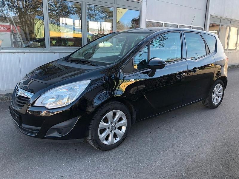 Gebraucht Opel Meriva Edition 101 PS (74 kW) 2011 Schwarz Van / Kleinbus