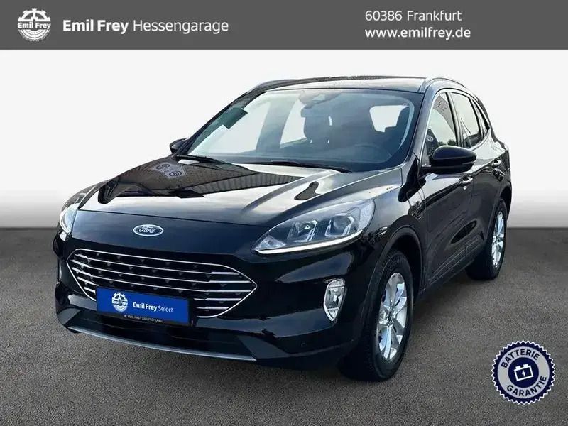 Agate black metallic Gebraucht 2022 Ford Kuga Titanium SUV | 23.550 € (Superpreis) - Bild 1/3