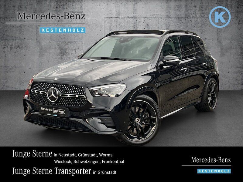 Obsidianschwarz Gebraucht 2024 Mercedes GLE350e AMG SUV | 90.770 € - Bild 1/4
