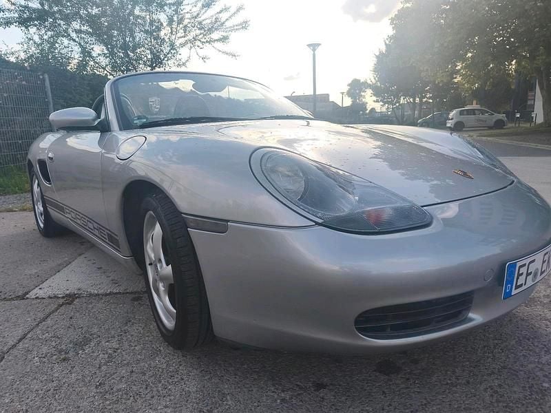 Gebraucht Porsche Boxster 204 PS (150 kW) 1998 Silber Cabrio