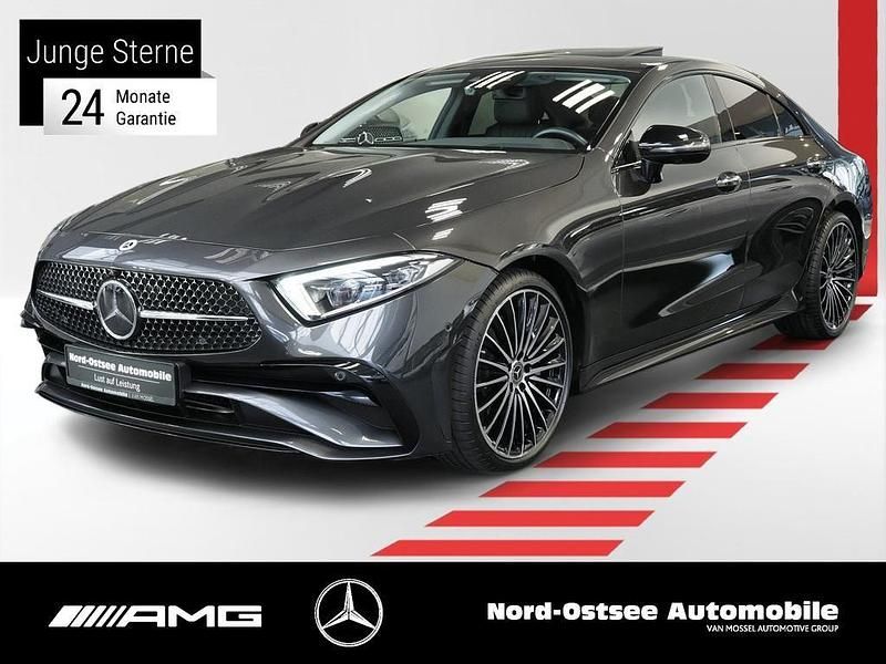 Metalliclack graphitgrau Gebraucht 2023 Mercedes CLS450 AMG Limousine | 59.990 € (Etwas zu teuer) - Bild 1/4