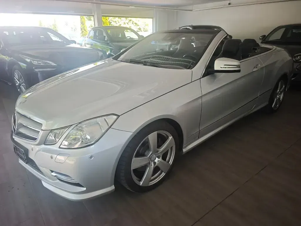 Gebraucht Mercedes E250 204 PS (150 kW) 2012 Silber Cabrio