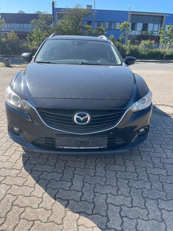 Schwarz Gebraucht 2014 Mazda 6 Center-Line Kombi | 4.490 € (Fairer Preis) - Bild 1/4
