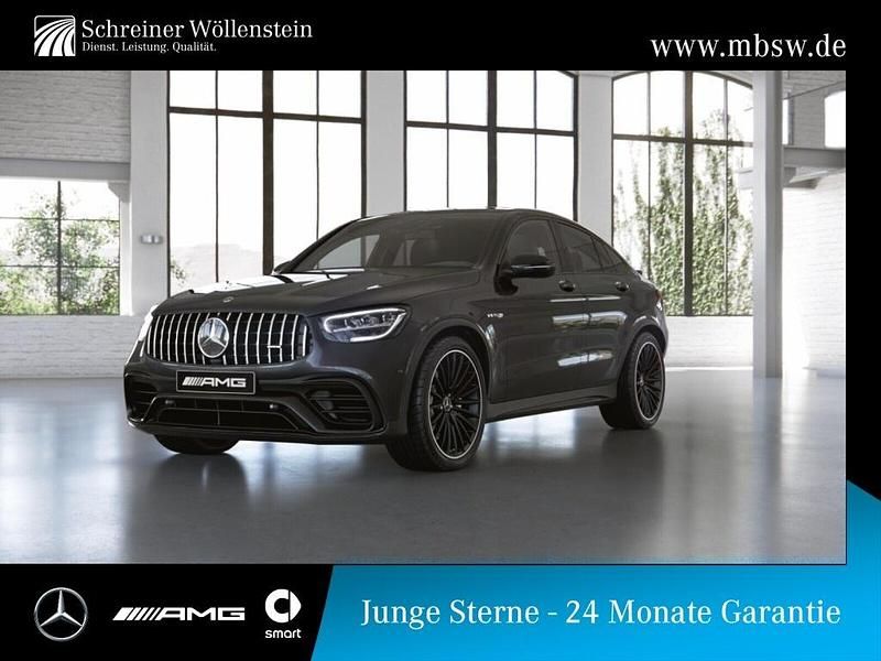 Gebraucht Mercedes GLC63 AMG AMG 476 PS (350 kW) 2020 Metalliclack graphitgrau Coupé