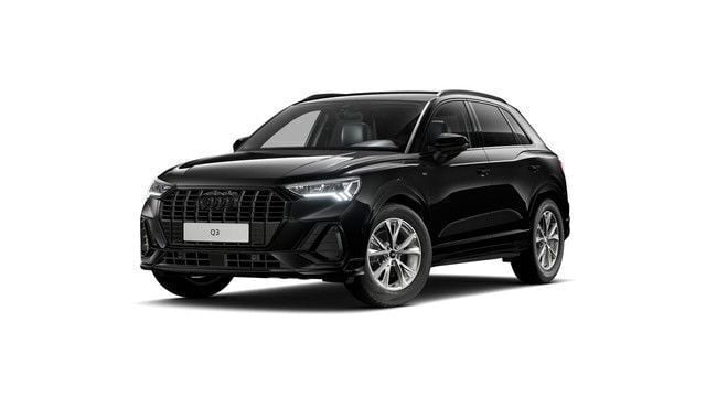 Mythosschwarz metallic Gebraucht 2025 Audi Q3 S-Line SUV | 52.360 € (Teuer) - Bild 1/4