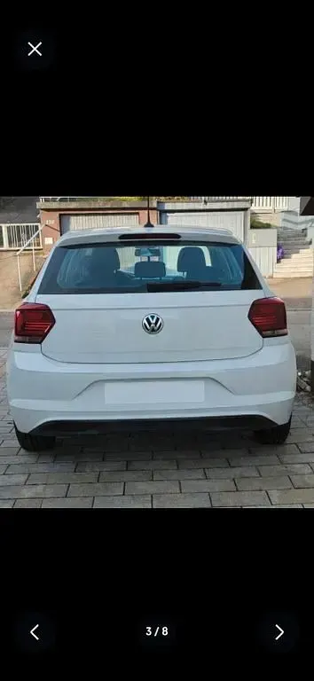 Gebraucht VW Polo 95 PS (69 kW) 2019 Weiß Kleinwagen