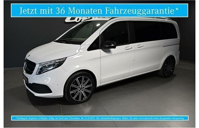 Gebraucht Mercedes V300 Night 237 PS (174 kW) 2021 Weiß metallic Van / Kleinbus