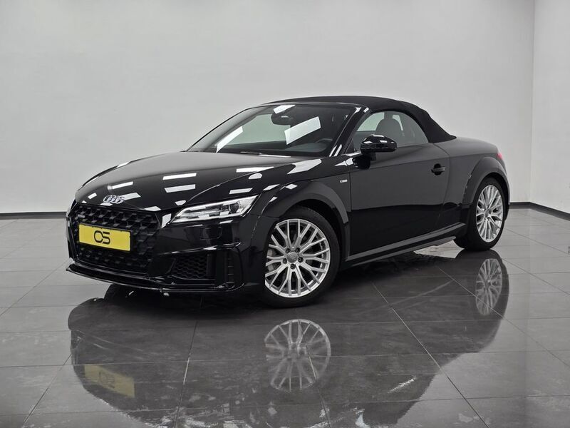 Schwarz Gebraucht 2019 Audi TT Roadster S-Line Cabrio | 29.900 € (Guter Preis) - Bild 1/4
