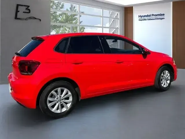 Gebraucht VW Polo Highline 95 PS (69 kW) 2020 Rot Kleinwagen