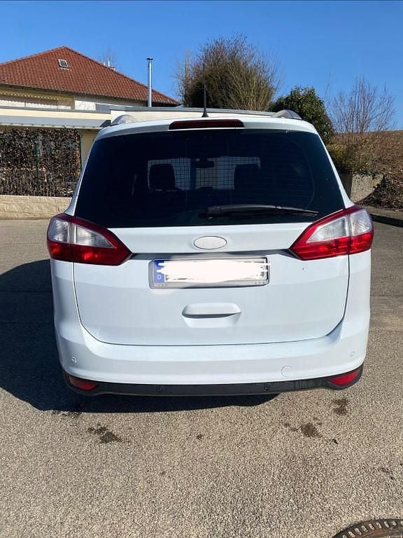 Gebraucht Ford Grand C-Max Titanium 125 PS (91 kW) 2011 Weiß Van / Kleinbus