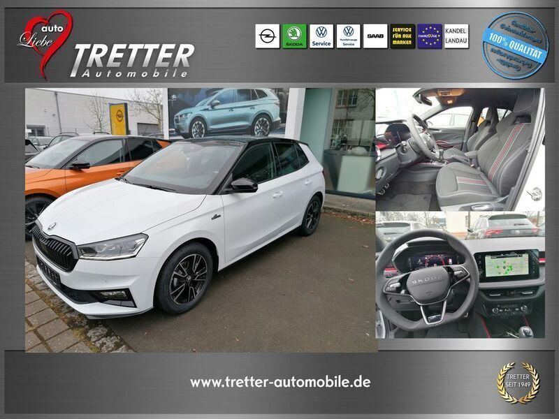 Weiß Neu 2025 Skoda Fabia Monte Carlo Limousine | 23.290 € (Teuer) - Bild 1/4